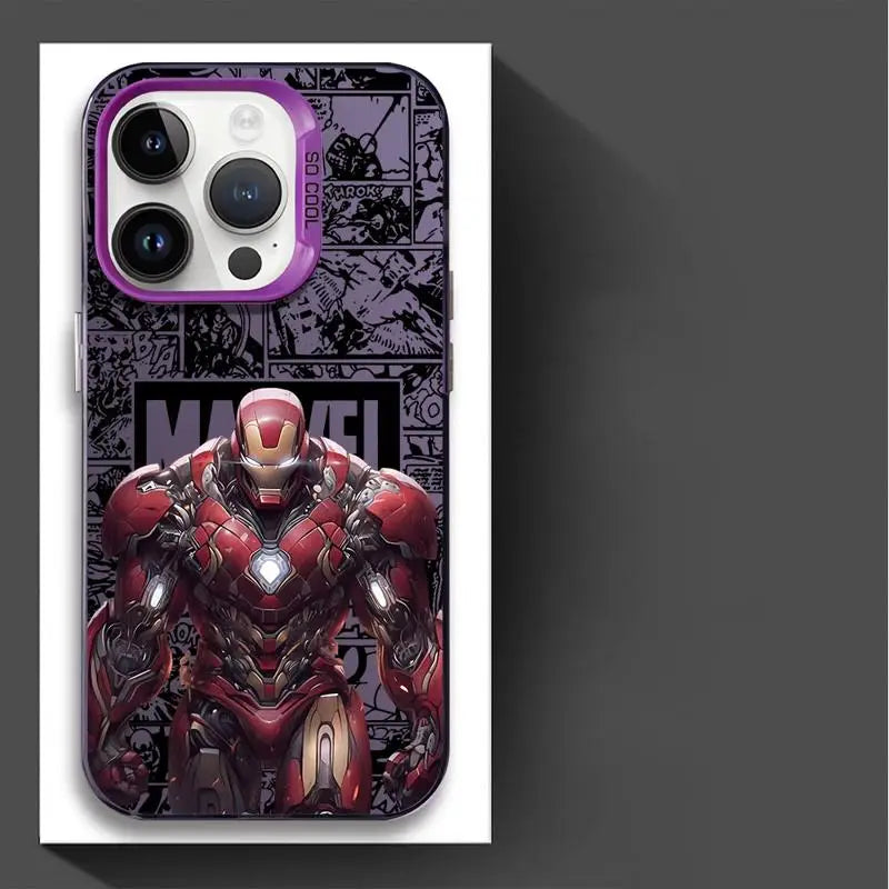 Marvel Spider-Man Iron Man Matte Case