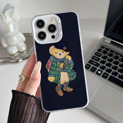 Fashion Bear P-PoloS IMD Phone Case for iPhone