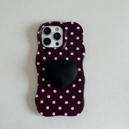 2 IN 1 Polka Dot Phone Case