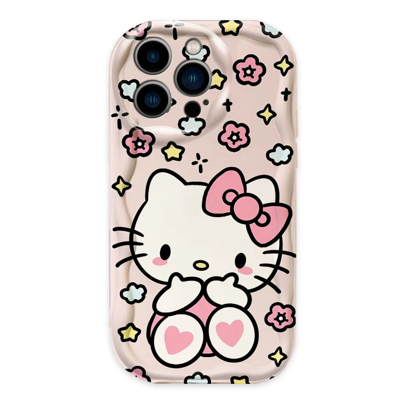 Cute Pink Hello Kitty Phone Case