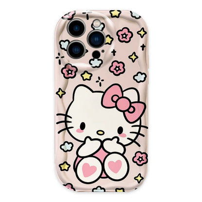 Cute Pink Hello Kitty Phone Case