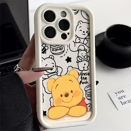 Disney Winnie The Pooh Silicone Phone Case for iPhone
