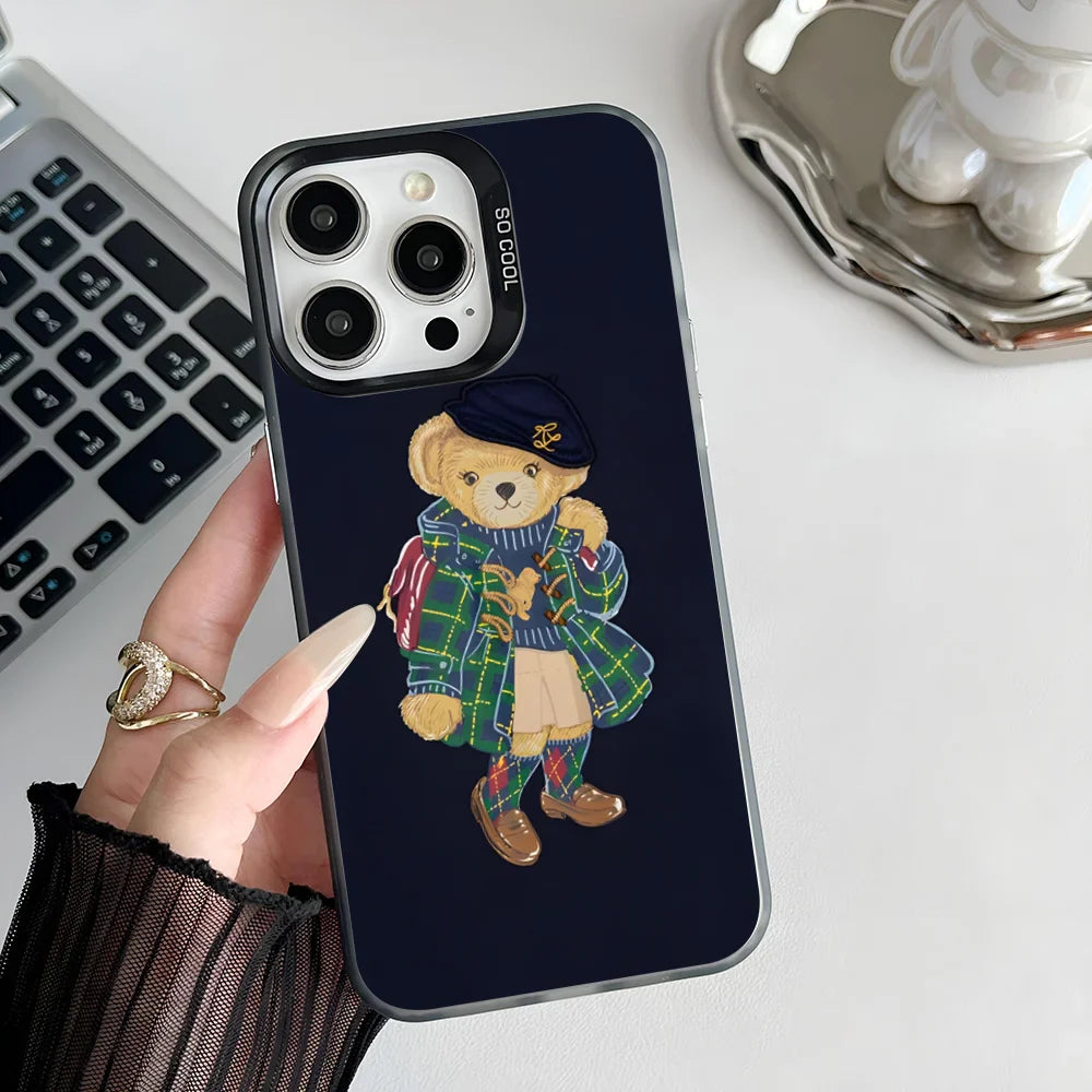 Fashion Bear P-PoloS IMD Phone Case for iPhone