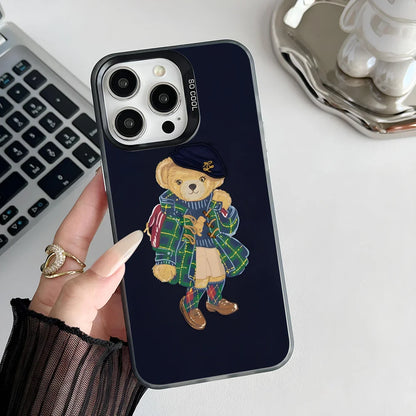 Fashion Bear P-PoloS IMD Phone Case for iPhone