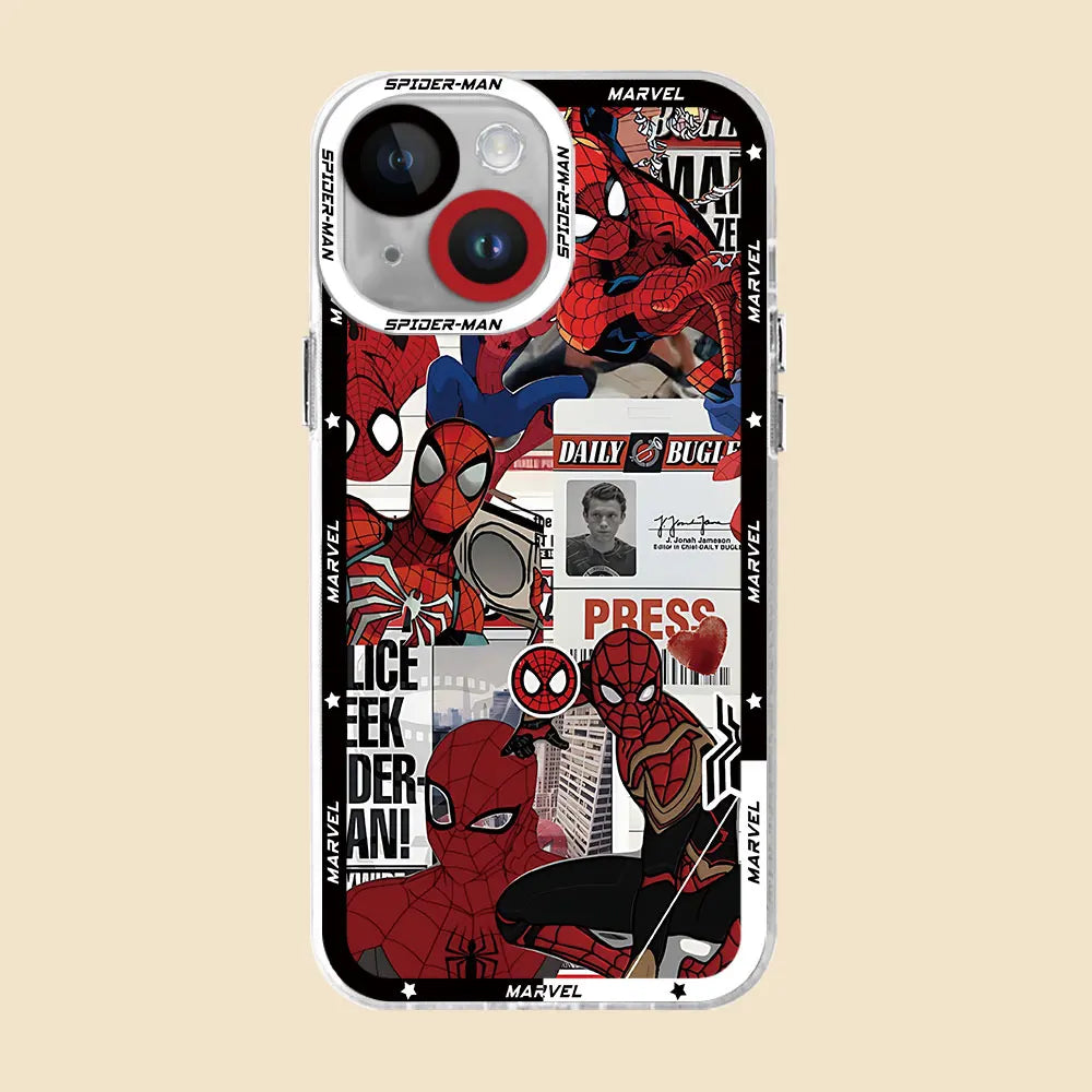 Clear Spider-Man Silicone Case