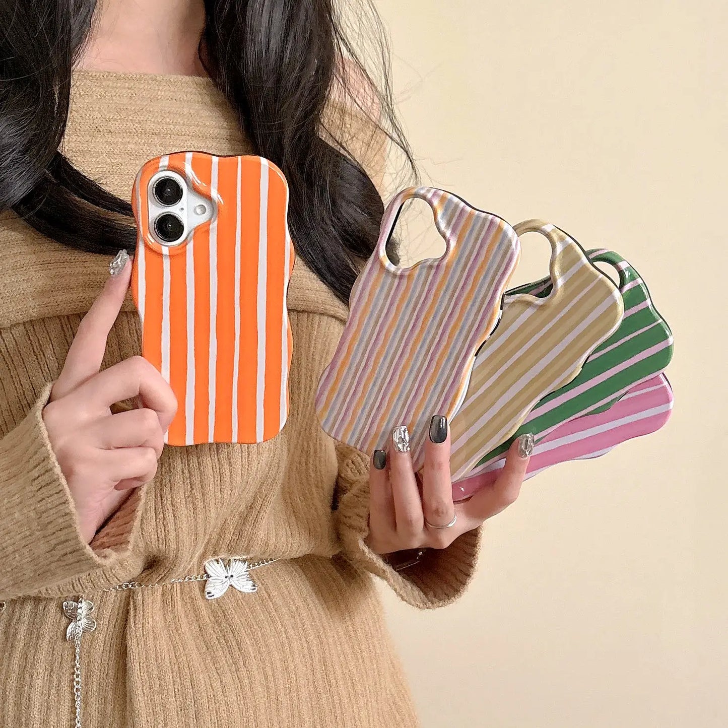 Glossy Stripes Phone Case