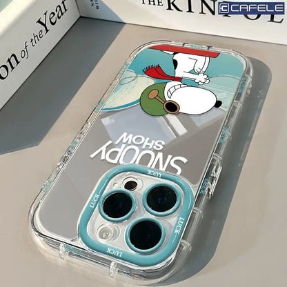 Snoopy Cartoon Mirror Phone Case