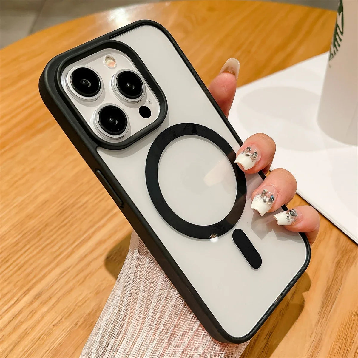 Luxury Shockproof Magsafe Wireless Charge Phone Case