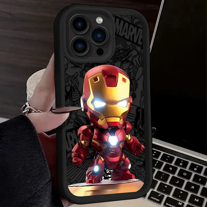 Marvel Iron Man & Spider-Man Phone Case for iPhone