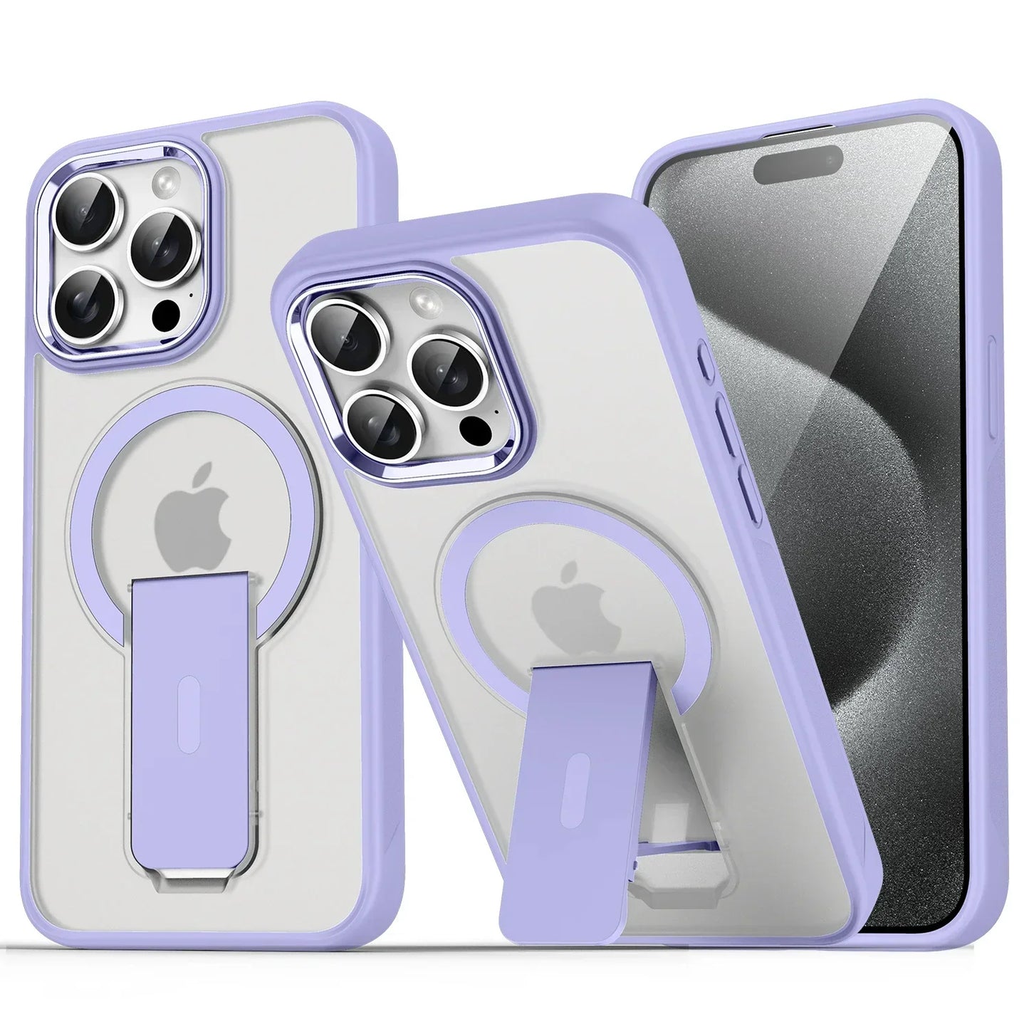 Invisible Stand Magnetic Case for iPhone