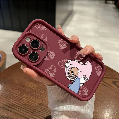 Cartoon Tom and Jerry Couple Phone Case New