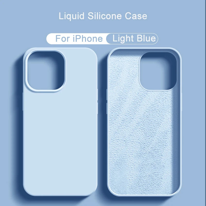 Luxury Liquid Silicone Phone Case
