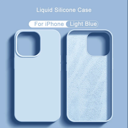 Luxury Liquid Silicone Phone Case