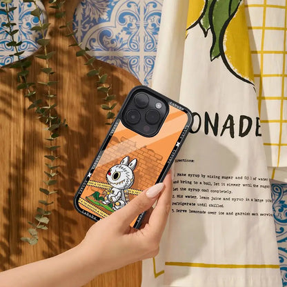 Armor Labubu Glossy Phone Case