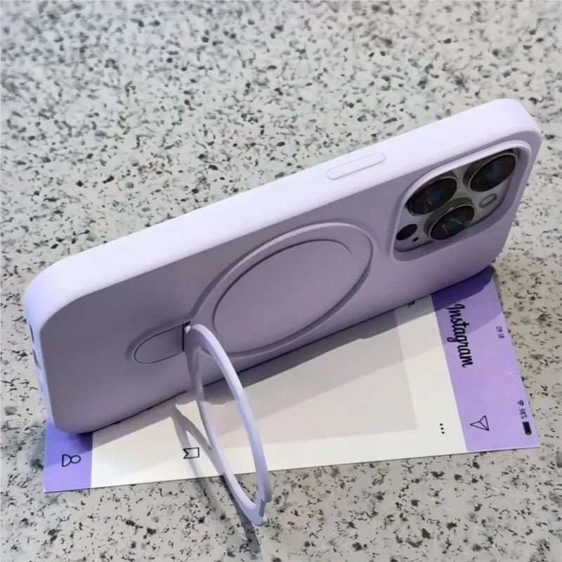 Liquid Silicone Magsafe Case for iPhone
