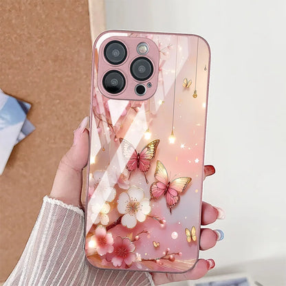 Butterfly Leopard Print Phone Case