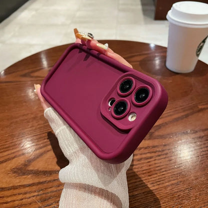 Soft Solid Color Shockproof Phone Case New