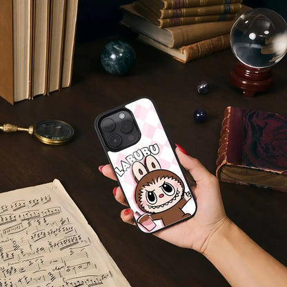 Cartoon Labubu iPhone Case