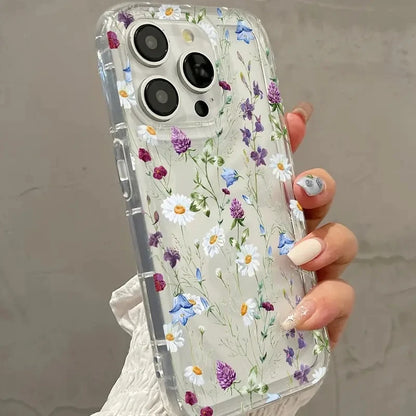 Patterned Printed Simple Transparent Phone Case