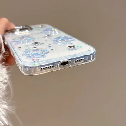 Luxury 3D Star Bling Glitter Shockproof Phone Case