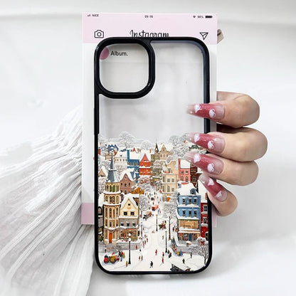 Merry Christmas Beautiful Winter Snow Phone Case