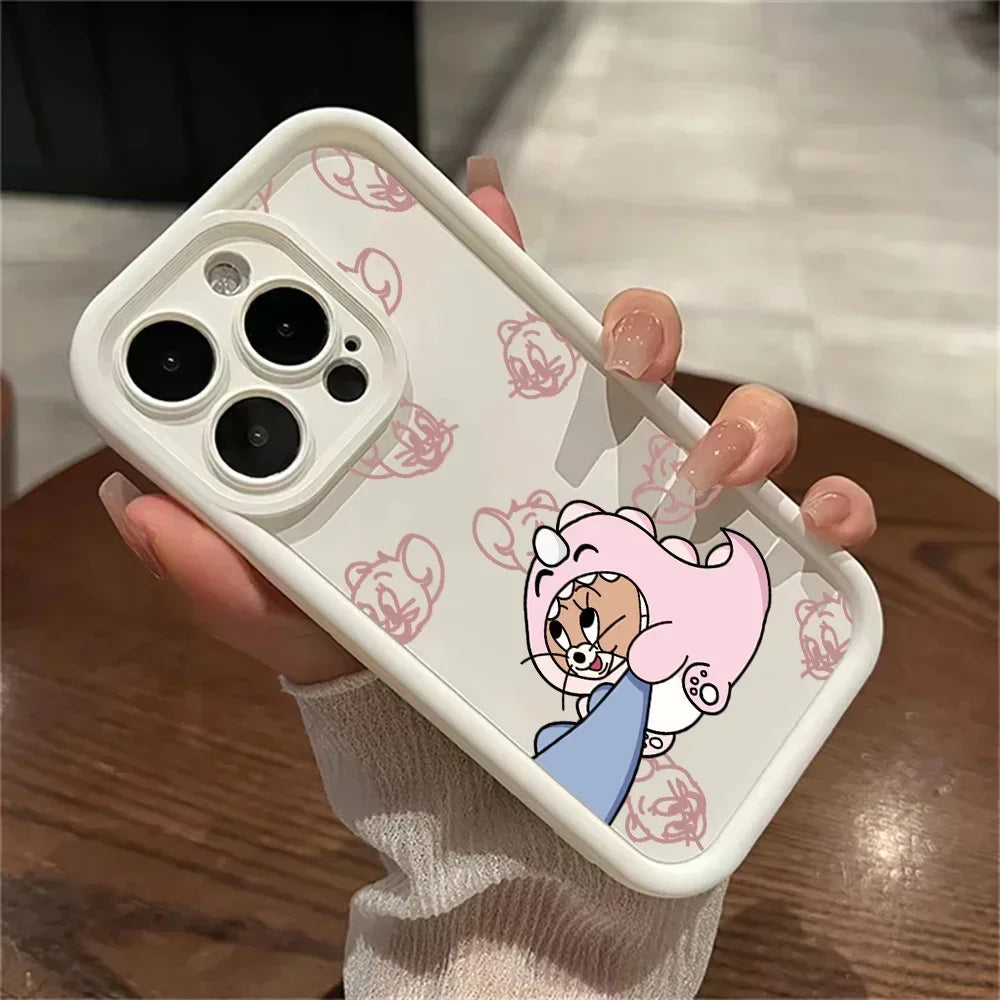 Cartoon Tom and Jerry Couple Phone Case