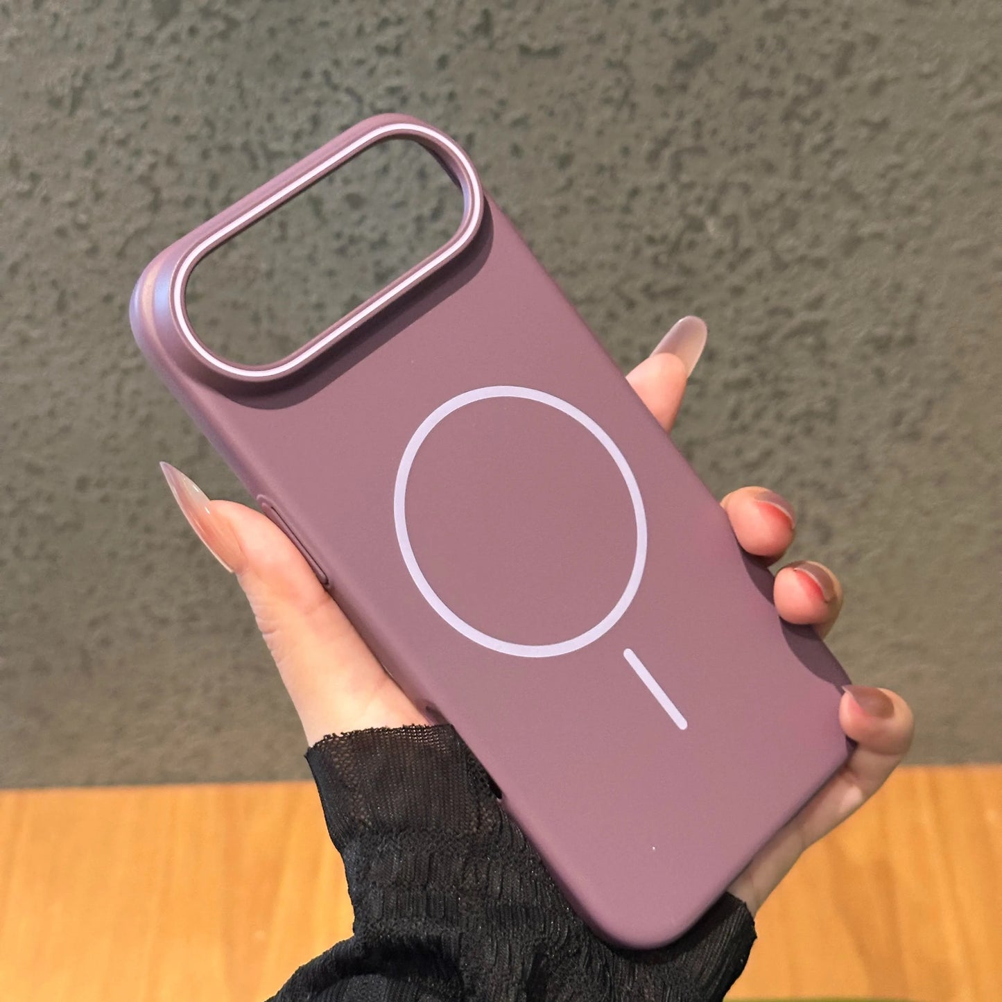 Luxury Matte For Magsafe Charge Magnetic Phone Case