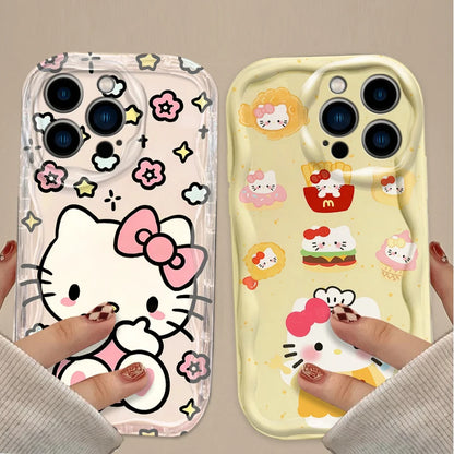 Cute Pink Hello Kitty Phone Case