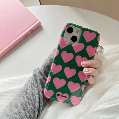 Vintage Hearts Phone Case for iPhone