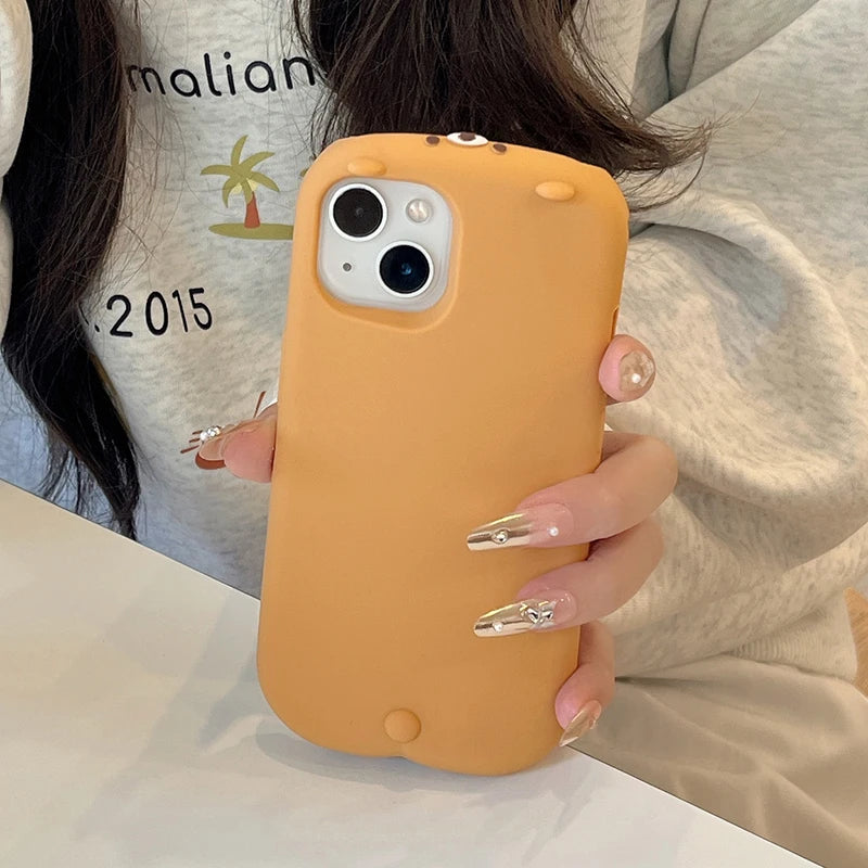 Cartoon Cute Funny 3D Bear Soft Silicone Phone Case