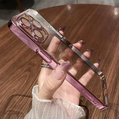 Luxury Plating Clear Phone Case