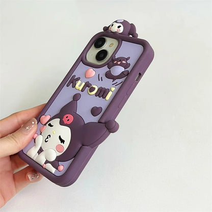 3D Kuromi Phone Case