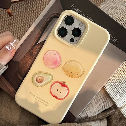 Cute Lovely 3D Fruit Soft TPU Phone Case