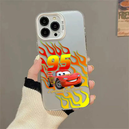 Disney Lightning McQueen Cars Phone Case for iPhone