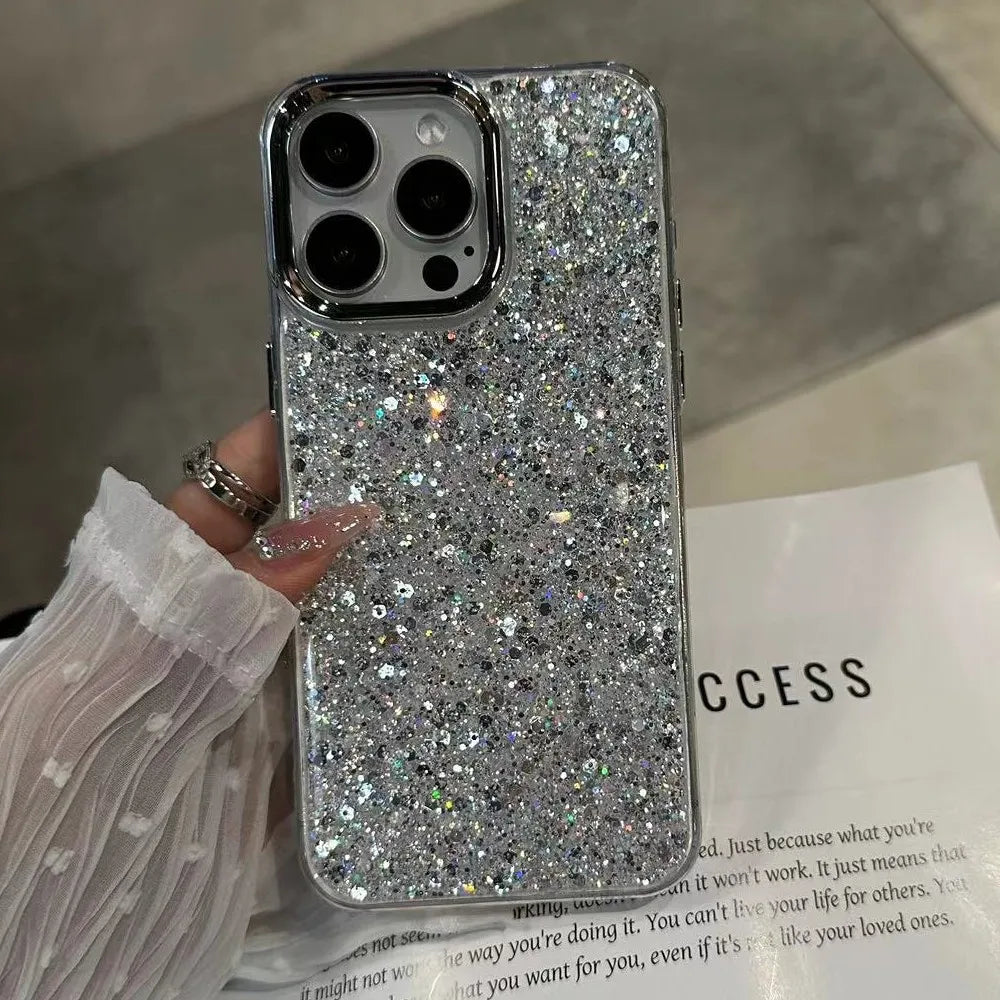 Glitter Shockproof Case  Phone