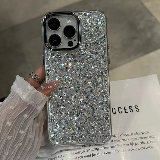 Glitter Shockproof Case  Phone