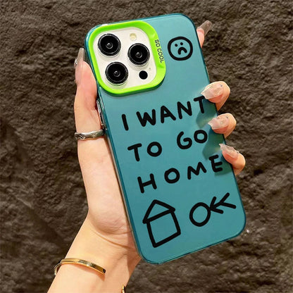 Phone Case Creative English Y2K