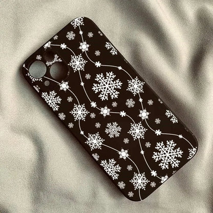 Winter Christmas Snowflakes Fluttering Case