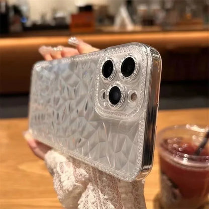 Crystal Glitter Diamond Pattern Phone Case