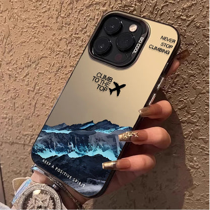 Mountain Peak Aircraft PC Phone Case