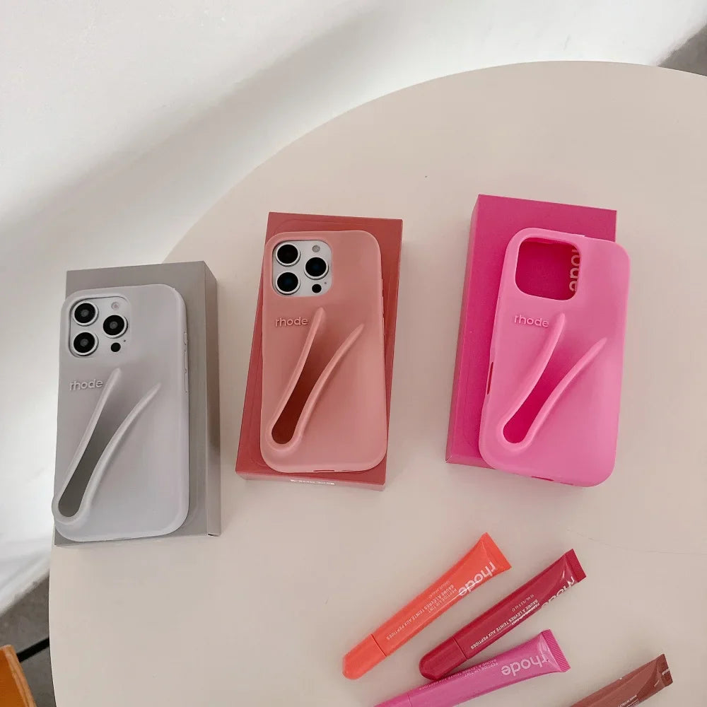 Rhode Lipstick Holder For iPhone With Box