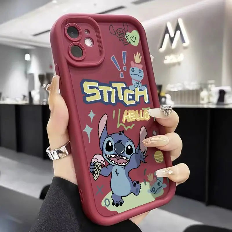 Ice-Cream Stitch Matte TPU Phone Case