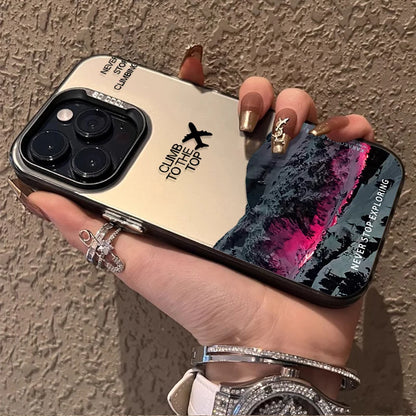 Mountain Peak Aircraft PC Phone Case