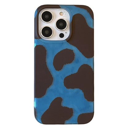 Ins Trendy Milk Cow Print IMD TPU Phone Case