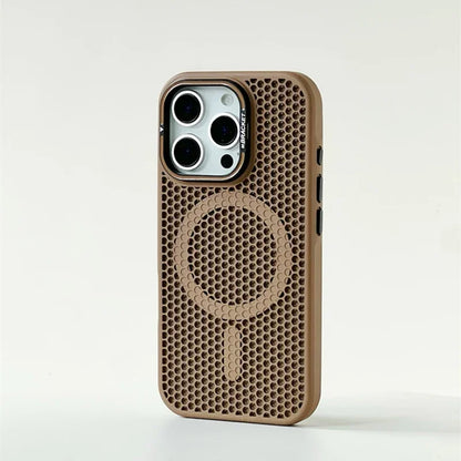 Honeycomb Cooling Magnetic iPhone Case