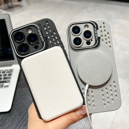 Breathable Magnetic Cooling Case for iPhone