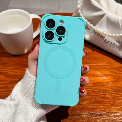 Luxury Magsafe Wireless Charge Phone Case