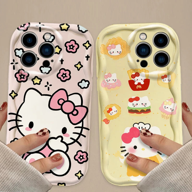 Cute Pink Hello Kitty Phone Case