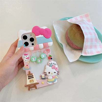 Hello Kitty Dessert Story Phone Case for iPhone