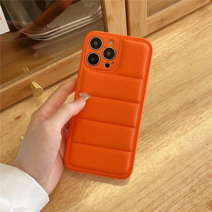 Puffer Down Jacket iPhone Case